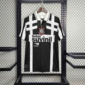 95-96 Corinthians Away Retro Kit Football AAAAJersey Yupoo