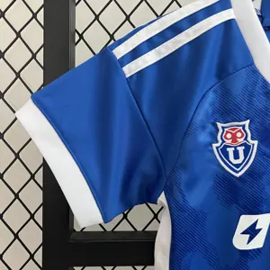 24-25 University of Chile Home Kid Kits Youth Apparels AAAAJersey Wholesale Yupoo 7
