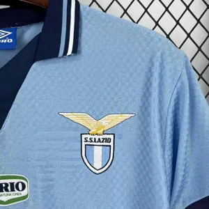 96-97 Lazio Home Retro Kit Vintage Shirt AAAAJersey Supply Yupoo 6