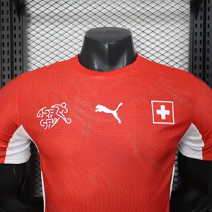 2026 World Cup Switzerland Home Kit Player Version Soccer T-Shirt AAAAJersey Supply Yupoo 1
