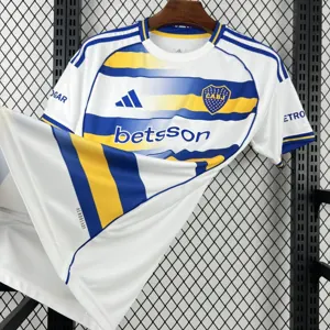 26-27 Boca Junior Mens Away Kit Soccer White Shirt AAAAJersey Supply Yupoo 5