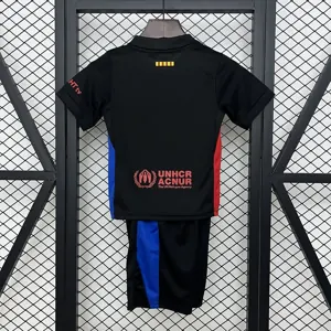 25-26 Barcelona x Travis Scott Away Kid Kits Youth Apparels AAAAJersey Wholesale Yupoo 4