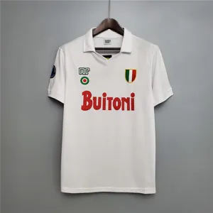 87-88 Napoli away white