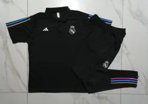 23-24 Real Madrid Polo(Shirt+Pants) Cheap Jerseys Yupoo 2