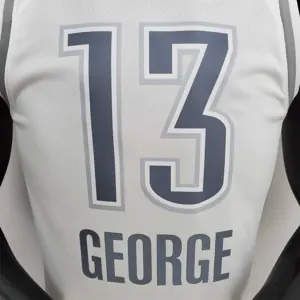 75th Anniversary 2202 Season Oklahoma City Thunder GEORGE#13 City Edition White NBA Jersey 8
