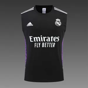 22-23 Real Madrid training suit kit Black 12