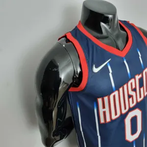 2022 Houston Rockets Green #0 City Edition NBA Jersey 7