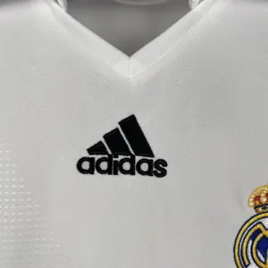 08-09 Real Madrid Retro Home Kit Vintage White Shirt Football Jerseys Yupoo 7