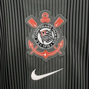25-26 Corinthians Goalkeeper Black Shirt Soccer Apparels AAAAJersey Supply Yupoo 2