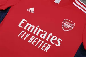 22-23 Arsenal Training Suit Short Sleeve Kit Red 1