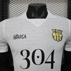 25-26 Barcelona Lamine Yamal 304 White Special Player Version été Shirt AAAAJersey Supplier Yup 6