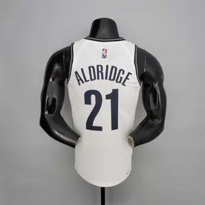 75th Anniversary ALDRIDGE#21 Nets White 5