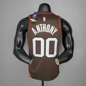 2021 ANTHONY#00 Trail Blazers City Edition Brown 4