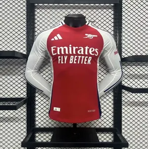 24-25 Arsenal Home Long Sleeve Kit Player Version Shirt AAAAJersey Supplier Yupoo