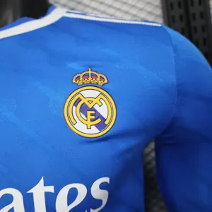 25-26 Real Madrid Third Player Version Long Sleeve Cheap Soccer AAAAJersey Supply Yupoo 1