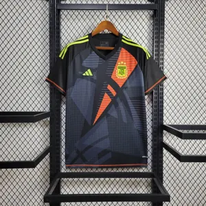 2024 Argentina Goalkeeper Black Kit Soccer Jerseys Yupoo