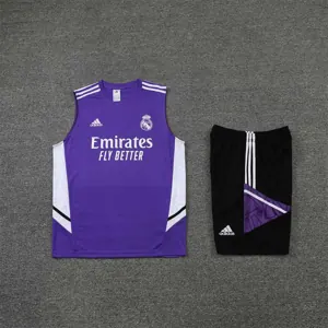 22-23 Real Madrid training suit kit Purple 5