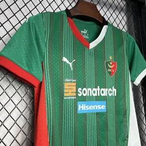 24-25 MC Algiers Home Kid Kits Youth Apparels Football AAAAJersey Yupoo 5