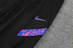Barcelona Polo black purple-logo 12
