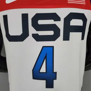 2021 Olympic Games BEAL#4 USA Team USA White Red 3