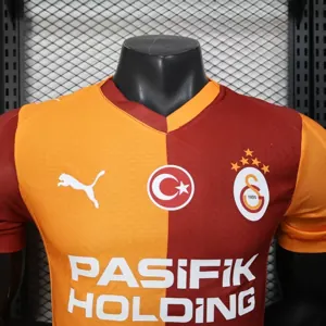 25-26 Galatasaray Home Kit Football Sport Player Version Shirt AAAAJersey Supply Factory Yupoo 4