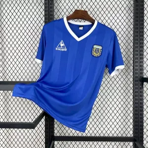 1986-87 Argentina Away Retro Kit Football Shirt AAAAJersey Supplier Yupoo