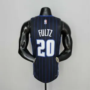 75th Anniversary Fultz#20 Orlando Magic Black NBA Jersey 7