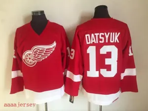 Detroit Red Wings retro ice hockey jersey M-3XL 底特律红翼队复古冰球服 14