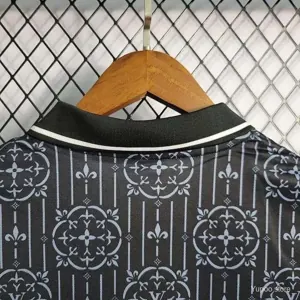 24-25 PSG Paris LV Joint Edition Kit Black POLO été Sports Shirt AAAAJersey Supplier Yupoo 2