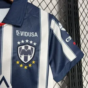 24-25 Monterrey Home Kid Kits Youth Apparels Football AAAAJersey Yupoo 2
