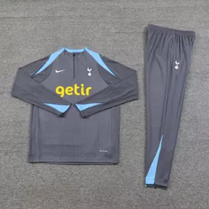 24-25 Tottenham Long Sleeve Training Suit Football Shirts 1