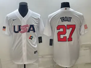 USA 2023 World Cup Baseball Jerseys 46