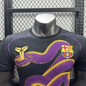 25-26 Barcelona Black Snake Pattern Special Edition Kit Player Version Shirt AAAAJersey Yupoo 5