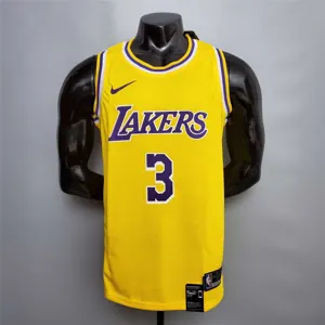 DAVIS #3 Lakers Round neck yellow