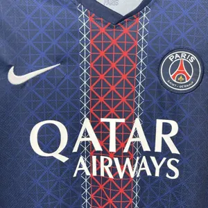 25-26 PSG Home Kit Football Long Sleeve T-Shirt AAAAJersey Supply Yupoo 3