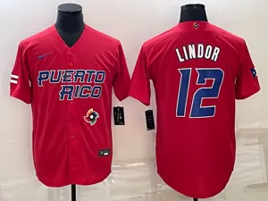 Puerto Rico 2023 World Cup Baseball Jerseys 29