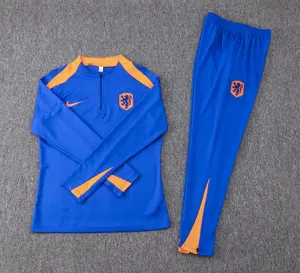 2024 Netherlands Long Sleeve Training Suit Football Shirts 1