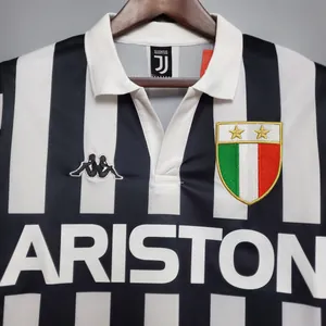 82-84 Juventus home Retro soccer jersey S-2XL 2
