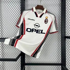 97-98 AC Milan Away Retro Kit Vintage Shirt AAAAJersey Supply Yupoo