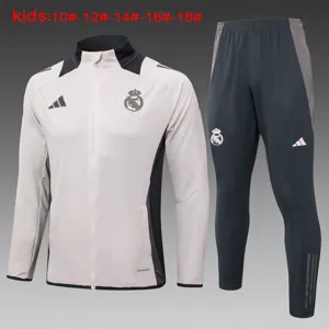 24-25 Real Madrid Kids Jackets Football Shirts