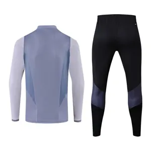 23-24 Benfica Long Sleeve Kits Gray Training Suits Football Jerseys Yupoo 2