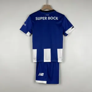 23-24 Porto Home Kids Kits Children Suits Football Jerseys Yupoo-1 8