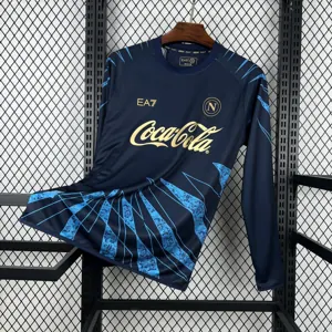 26-27 Napoli Pre-match Kit Soccer Long Sleeve T-Shirt AAAAJersey Supply Yupoo