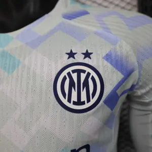 25-26 Inter Milan Away Player Version Long Sleeves Kit Soccer AAAAJersey Yupoo 3