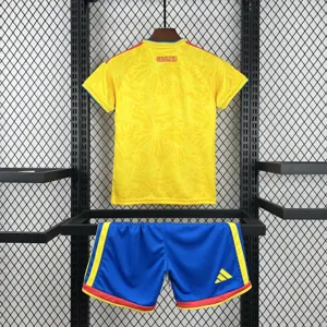 2026 World Cup Colombia Home Kids Kit Football Youth Apparels AAAAJersey Supply Yupoo 7
