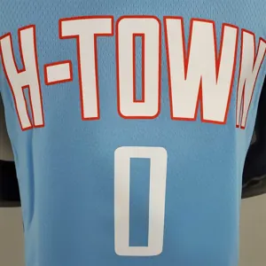 WESTBROOK#0 2021 Rockets City Edition Blue 3