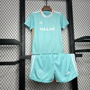 24-25 Inter Miami Third Kid Kits Youth Apparels Sport AAAAJersey Yupoo 6
