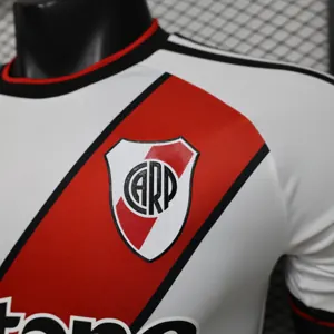 26-27 River Plate Home Mens Player Version Kit Soccer T-Shirt AAAAJersey Supply Yupoo 4
