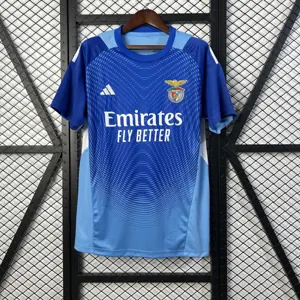 25-26 Benfica Training Goalkeeper Blue Kit Soccer Shirt AAAAJersey Dropship Yupoo
