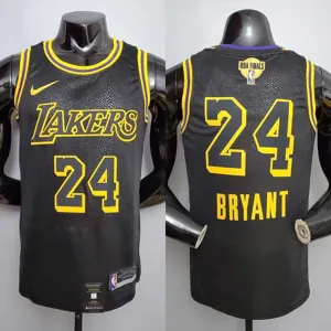 New Bryant #24 Lakers black 15